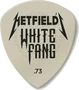 Dunlop Pack 24 Médiators White Fang Custom Flow - 0,73 mm
