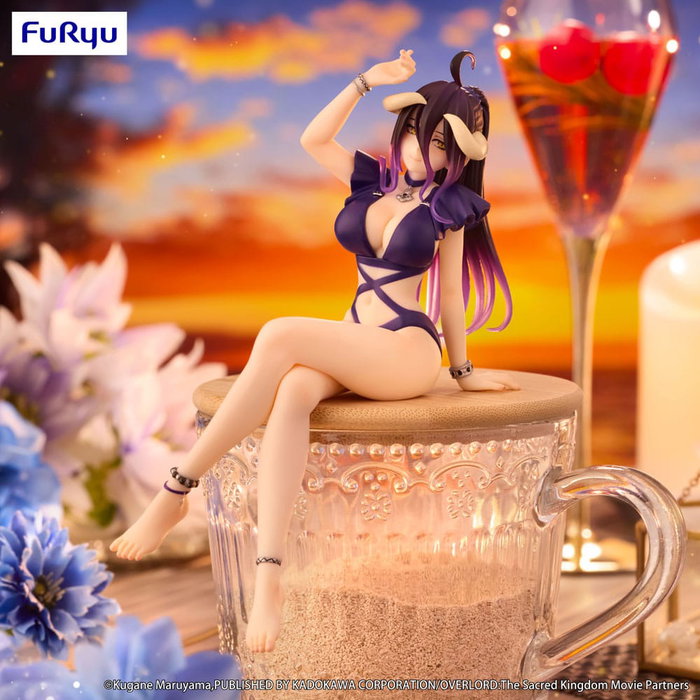 Overlord statuette PVC Noodle Stopper Albedo Swimsuit Dark Purple Color Ver. 16 cm Overlord statuette PVC Noodle Stopper Albedo Swimsuit Dark Purple Color Ver. 16 cm