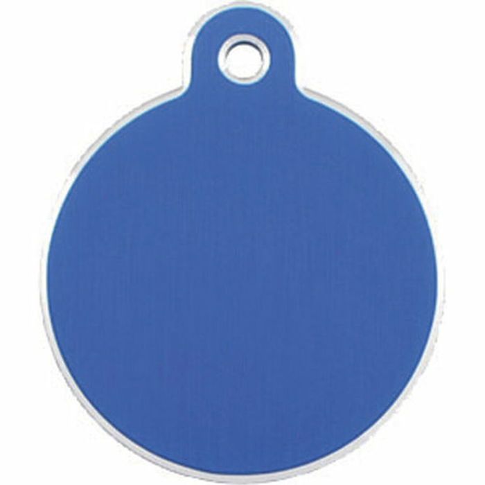 Plaque d'identification pour collier Imarc Circle Bleu