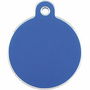 Plaque d'identification pour collier Imarc Circle Bleu