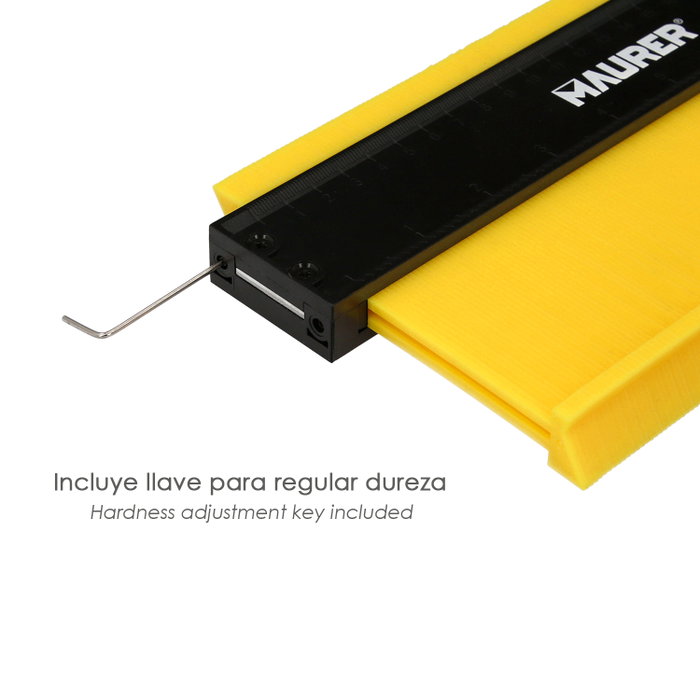 MAURER Medidor De Contornos 100x125 mm avec Blocage MAURER Medidor De Contornos 100x125 mm avec Blocage