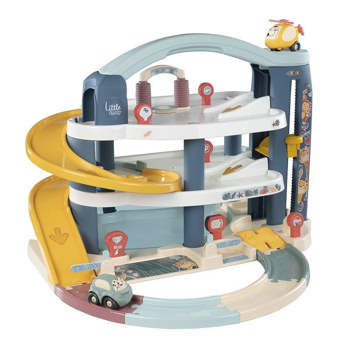 Smoby Little Smoby Grand Garage 3 niveaux Smoby Little Smoby Grand Garage 3 niveaux