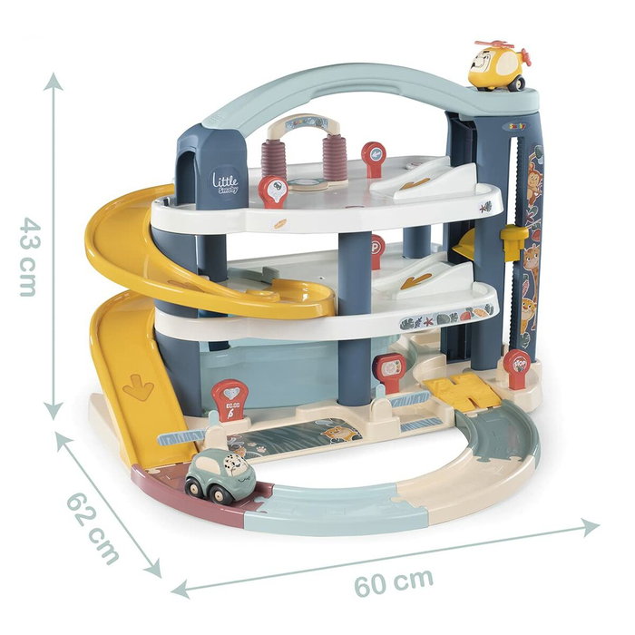 Smoby Little Smoby Grand Garage 3 niveaux Smoby Little Smoby Grand Garage 3 niveaux