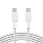 Câble USB Belkin CAB004BT1MWH2PK Blanc 1 m