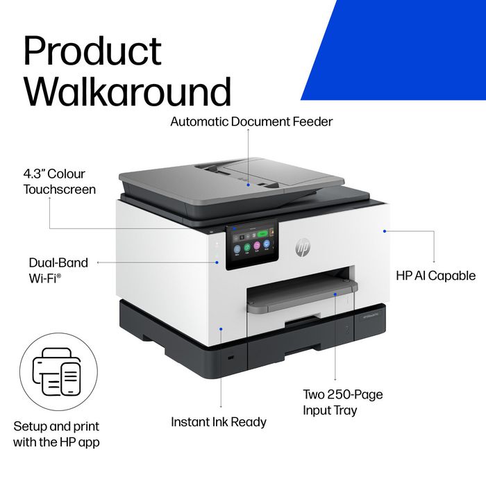 HP OfficeJet Pro 9132e Imprimante Multifonction Jet d'Encre Couleur A4/Legal HP OfficeJet Pro 9132e Imprimante Multifonction Jet d'Encre Couleur A4/Legal
