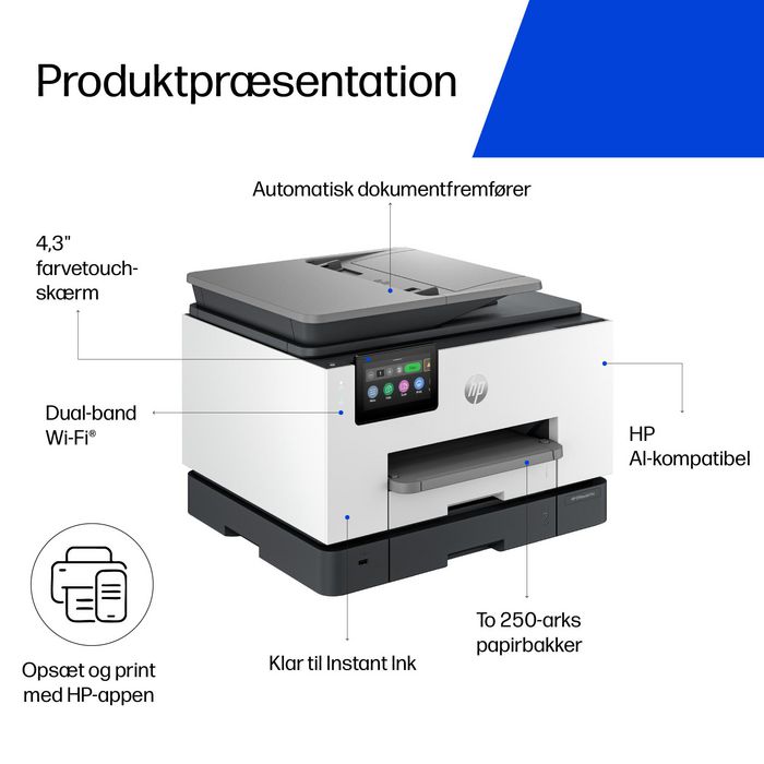 HP OfficeJet Pro 9132e Imprimante Multifonction Jet d'Encre Couleur A4/Legal HP OfficeJet Pro 9132e Imprimante Multifonction Jet d'Encre Couleur A4/Legal