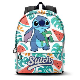 Karactermania Mochila HS FAN 2.2 Lilo et Stitch Frog, Sac à dos urbain 31 x 18 x 44 cm, compartiment principal, Ripstop, bretelles réglables
