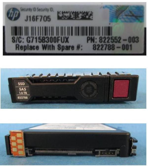 Hewlett Packard Enterprise Disque dur HP Disk Q 1.6 To 2.5" SAS 12 Gbit/s - Pour qualification et remplacement