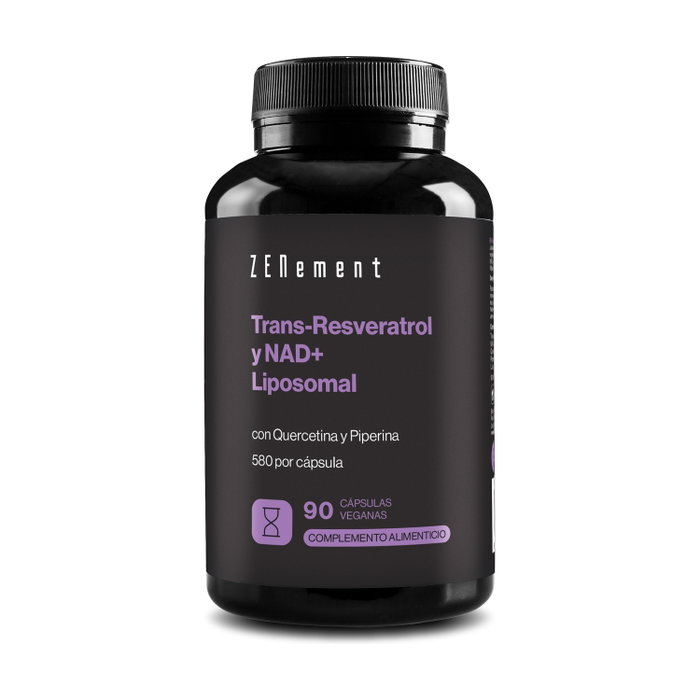 ZENEMENT Trans-Resvératrol NAD+ Liposomale 90 capsules ZENEMENT Trans-Resvératrol NAD+ Liposomale 90 capsules