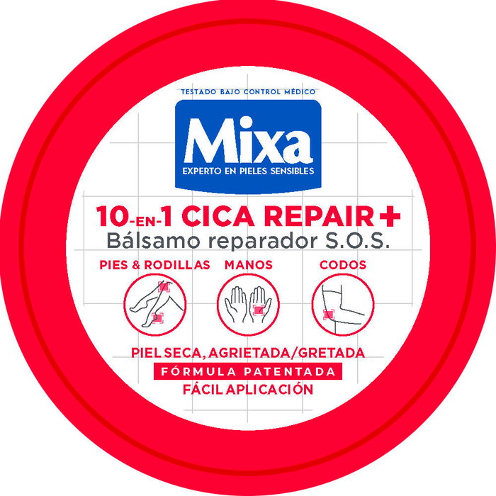 Mixa Baume Réparateur SOS UREA CICA REPAIR+ 150 ml