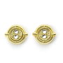 Harry Potter boucles d'oreille Time Turner (plaquées or)