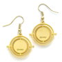 The Carat Shop Harry Potter boucles d'oreille Time Turner plaquées or
