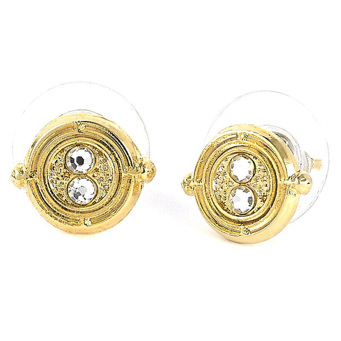 The Carat Shop Harry Potter boucles d'oreille Time Turner plaquées or