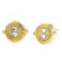 The Carat Shop Harry Potter boucles d'oreille Time Turner plaquées or