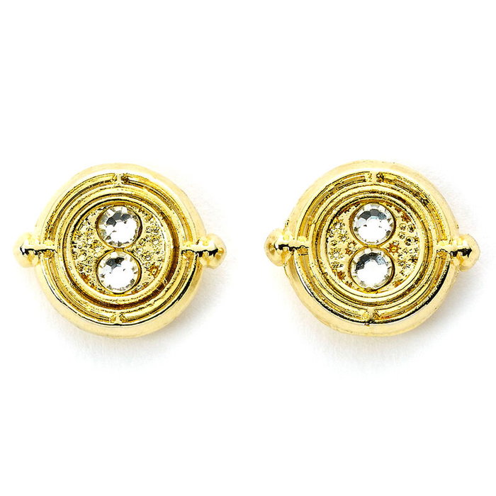 The Carat Shop Harry Potter boucles d'oreille Time Turner plaquées or