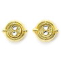 The Carat Shop Harry Potter boucles d'oreille Time Turner plaquées or