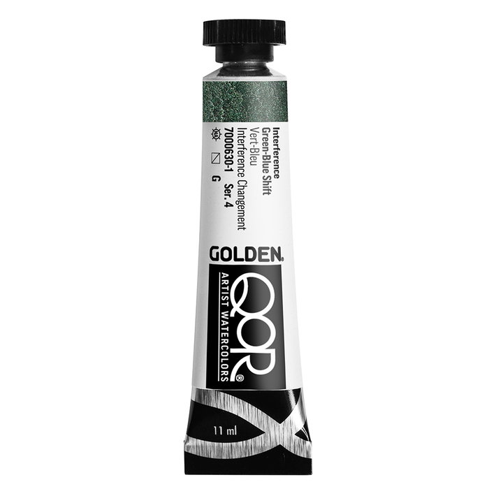 Qor Aquarelle Interférence Vert-Bleu Qor Aquarelle Interférence Vert-Bleu