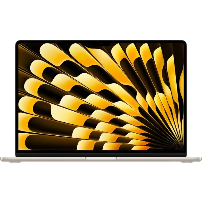 Apple MacBook Air M5 15,3" (2026) - CPU 10 coeurs, GPU 10 coeurs, 24 Go RAM, 1 To SSD - Lumiere Stellaire Apple MacBook Air M5 15,3" (2026) - CPU 10 coeurs, GPU 10 coeurs, 24 Go RAM, 1 To SSD - Lumiere Stellaire