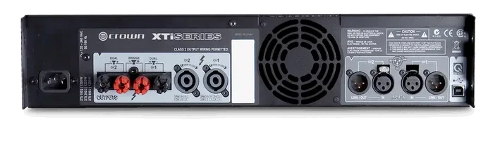 CROWN Xti-1002 Amplificateur de Puissance Professionnel avec Limiteur Peakx Plus et Contrôle HiQnet