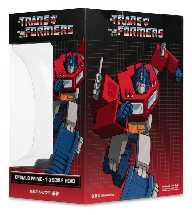 McFarlane Toys Transformers mini réplique Tête 1/3 Optimus Prime McFarlane Toys Transformers mini réplique Tête 1/3 Optimus Prime