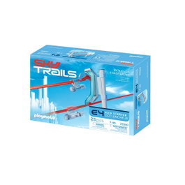 PLAYMOBIL Sky Trails Kick Starter 72060, Set de Construction et de Course de Figurines - Version Espagnole, pour Enfants de 7 Ans et Plus