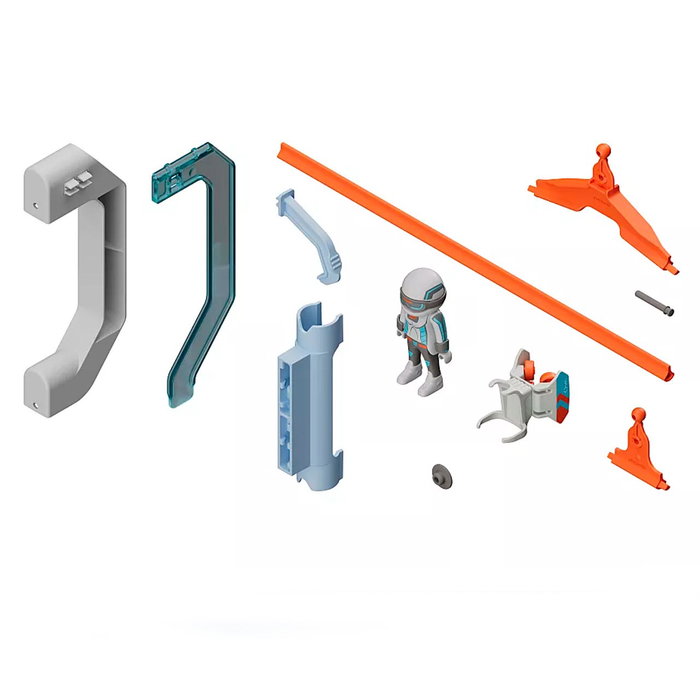 PLAYMOBIL Sky Trails Kick Starter 72060, Set de Construction et de Course de Figurines - Version Espagnole, pour Enfants de 7 Ans et Plus PLAYMOBIL Sky Trails Kick Starter 72060, Set de Construction et de Course de Figurines - Version Espagnole, pour Enfants de 7 Ans et Plus