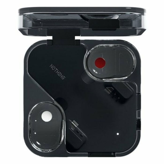 Casques avec Microphone Nothing A10600061 Noir Transparent