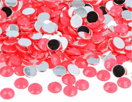 Innspiro Gemmes décoratives acryliques cercle rose fluor 10mm 2000u. approx. (Nouveau) manuelle