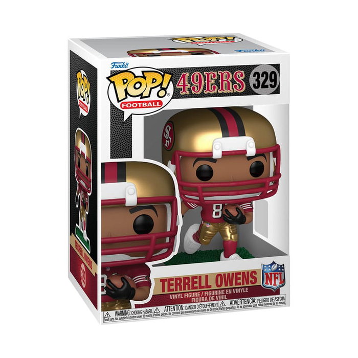 NFL: Legends POP! Sports Vinyl figurine Legends- Terrell Owens(49ers) 9 cm NFL: Legends POP! Sports Vinyl figurine Legends- Terrell Owens(49ers) 9 cm
