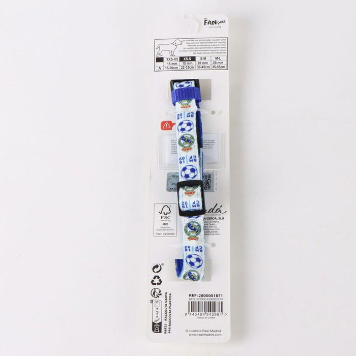 Collier pour Chien Real Madrid C.F. Bleu