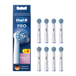 Oral-B 860649 Brosse à dents Sonic tête de rechange Sensitive 8 pièces - Blanc