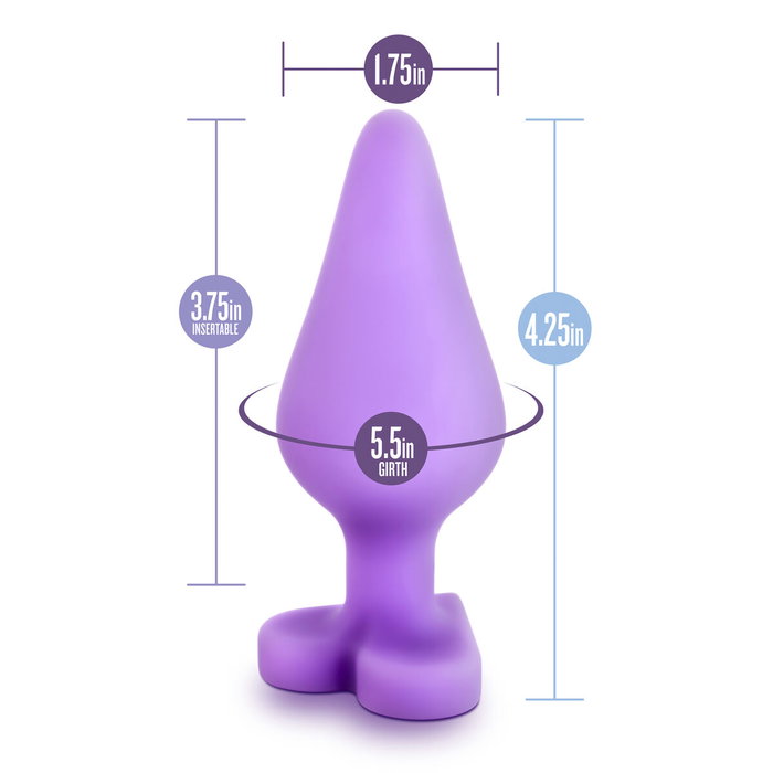 Plug Anal Blush Play with me Violet (9,5 cm)