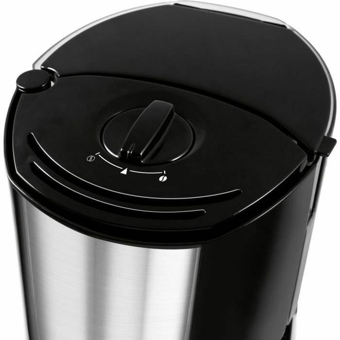 Melitta Enjoy Top Glass Noir/Acier brossé