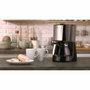 Melitta Enjoy Top Glass Noir/Acier brossé