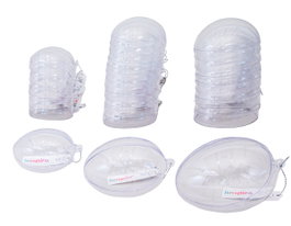 Innspiro Maxi pack d'œufs en plastique transparent (72 pièces, 3 tailles)