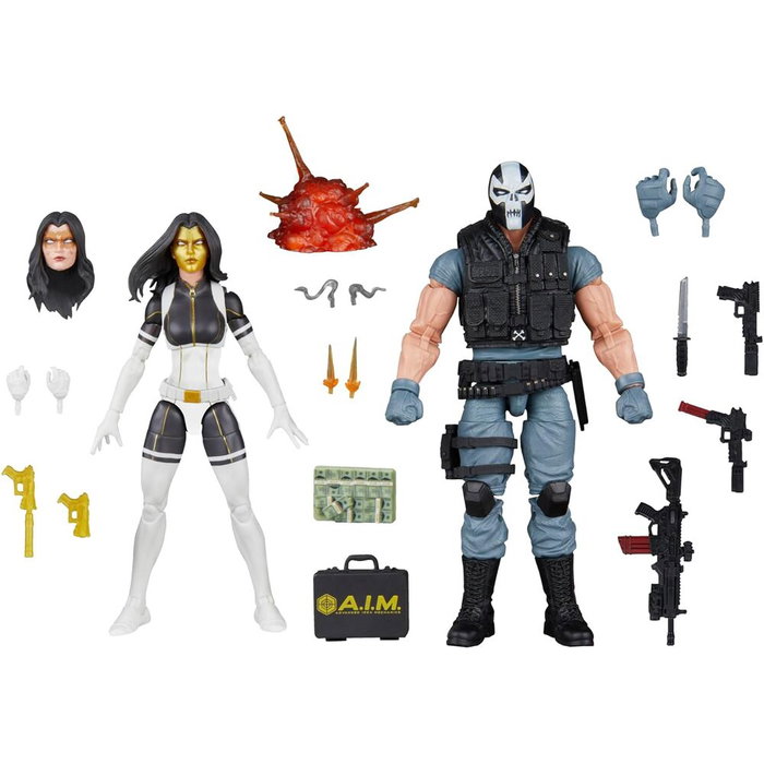HASBRO Marvel Legends Blister 2 figures Madame Masque & Crossbones Super Villains 15cm HASBRO Marvel Legends Blister 2 figures Madame Masque & Crossbones Super Villains 15cm
