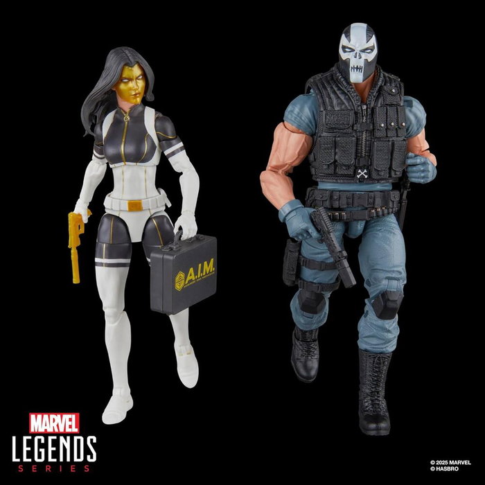 HASBRO Marvel Legends Blister 2 figures Madame Masque & Crossbones Super Villains 15cm HASBRO Marvel Legends Blister 2 figures Madame Masque & Crossbones Super Villains 15cm