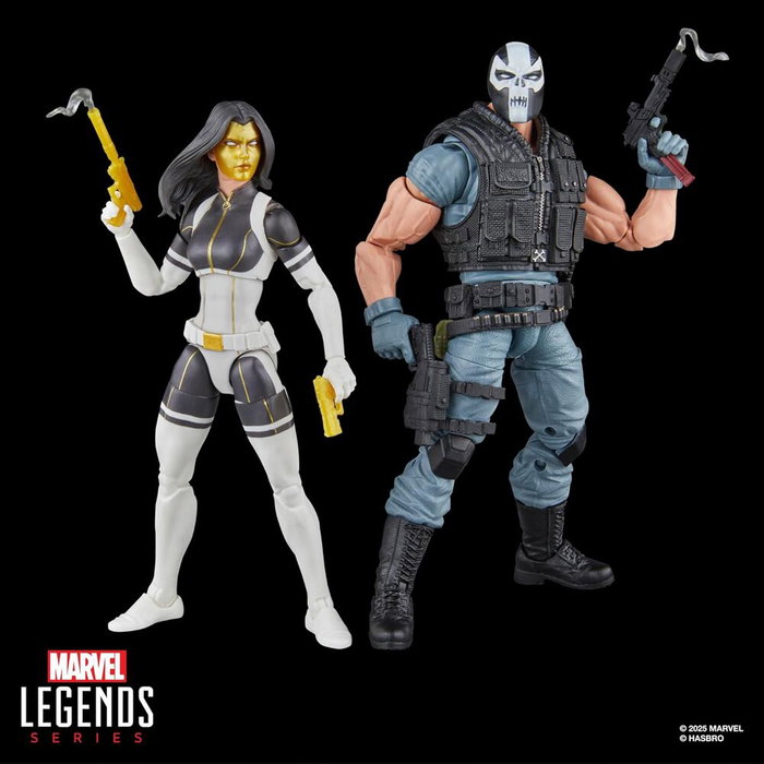 HASBRO Marvel Legends Blister 2 figures Madame Masque & Crossbones Super Villains 15cm HASBRO Marvel Legends Blister 2 figures Madame Masque & Crossbones Super Villains 15cm