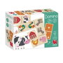 Diset - Domino de la Ferme en Bois pour Enfants - Jeu d'Associations avec 28 Pièces Reversibles - À partir de 2 Ans