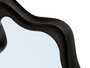 Giftdecor Miroir en Plastique Noir Forme libre 80 x 56 cm (Set de 4)