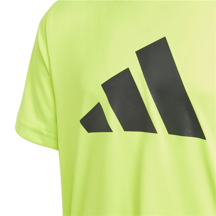 T shirt à manches courtes Enfant Adidas U Tr-Es Logo Jaune