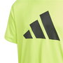 T shirt à manches courtes Enfant Adidas U Tr-Es Logo Jaune