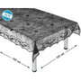 BigBuy Carnival Nappe de décoration Halloween 160 x 120 cm avec toiles d'araignée et chauves-souris