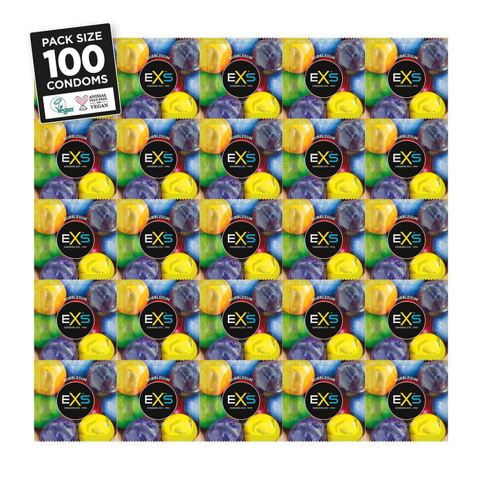 Préservatifs EXS Chewing gum 100 Unités