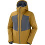 Anorak de ski Salomon LC1583400 Doré Homme