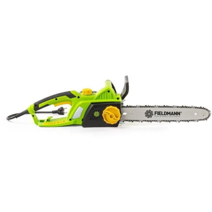 Fieldmann FZP 2110-E Tronçonneuse Électrique 1800 W, Barre de 355 mm, 6500 tr/min, Pour Élagage et Travail du Bois avec Frein de Sécurité Fieldmann FZP 2110-E Tronçonneuse Électrique 1800 W, Barre de 355 mm, 6500 tr/min, Pour Élagage et Travail du Bois avec Frein de Sécurité