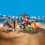 Playmobil Stunt Show 71808 - Duo de cascadeurs avec quad et moto
