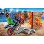 Playmobil 71808 Duo de cascadeurs avec quad et moto - City Action - Promo pack de 44 pièces - À partir de 4 ans