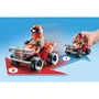 Playmobil 71808 Duo de cascadeurs avec quad et moto - City Action - Promo pack de 44 pièces - À partir de 4 ans
