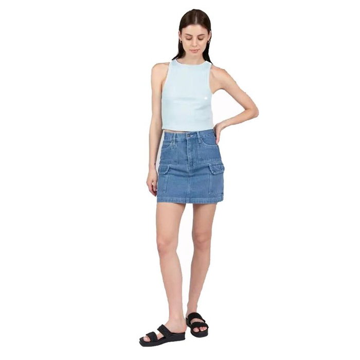 Maillot de Corps sans Manches pour Femme 24COLOURS Bleu ciel XS Maillot de Corps sans Manches pour Femme 24COLOURS Bleu ciel XS